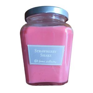 NEW in Box Home Interiors Gifts Discontinued "Strawberry Shake" 7.5oz Jar